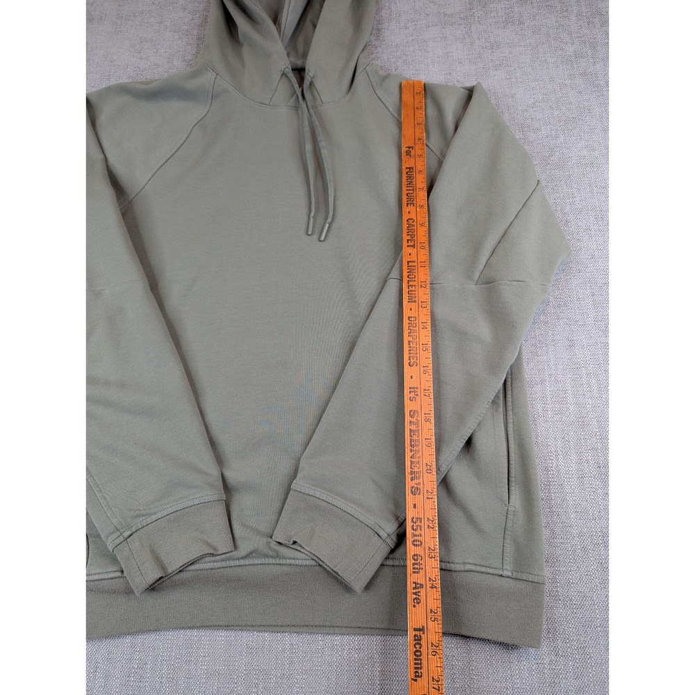 Lululemon Hoodie Mens L Sage Green City Sweat French Terry Pullover Sweatshirt - Picture 5 of 7